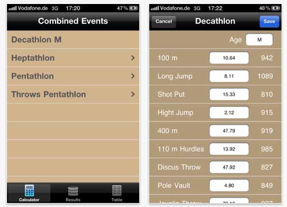 masterstrack.com Calculate age-graded points on iPhone? There's an app for  that! - masterstrack.com