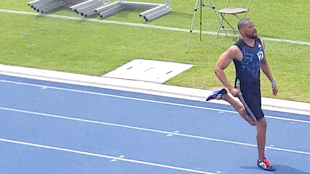 Allen has the M45 world 400 record to himself.