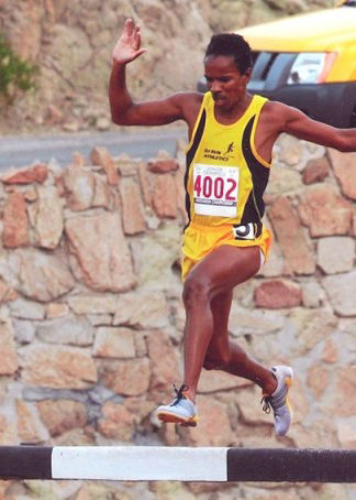 David Jackson, an M50 steepler, raised money via gofundme.com.