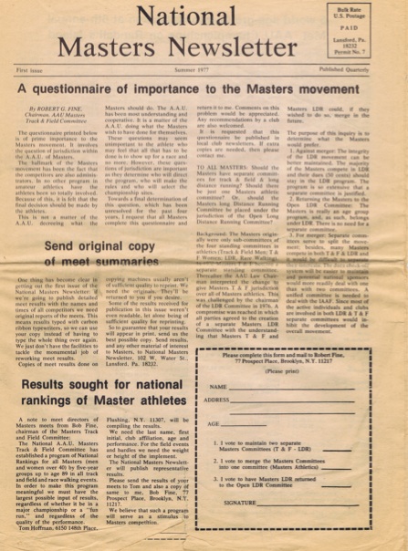 First issue of NMN.