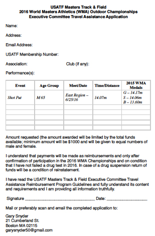 Here's the grant application form (PDF)