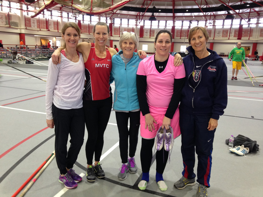 Hep stars in Kenosha (from left) are Erika Pierce, Becky Connolly, Christel Donley, Beverly Olson and Rita Hanscom.