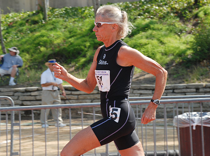 Jeanne has classic miler form.