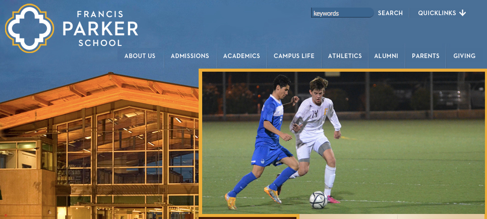 Francis Parker recently celebrated its 100th anniversary. It's an amazing place.